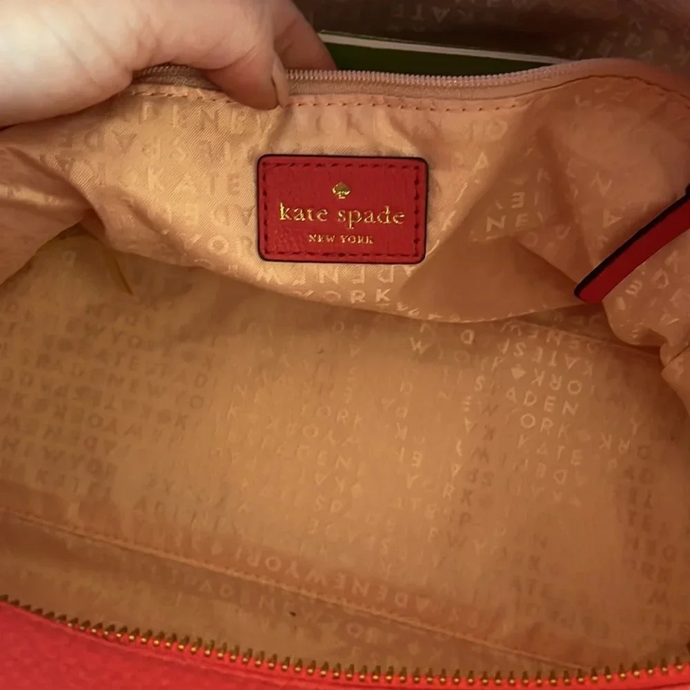 KATE SPADE - Maisie pink satchel -EUC